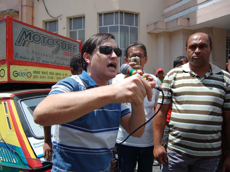 Presidente do Sintab, Napoleo Maracaj