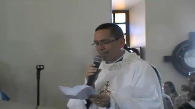 Padre Luciano Guedes da Silva veio da Parquia de Nossa Senhora das Mercs, em Cuité