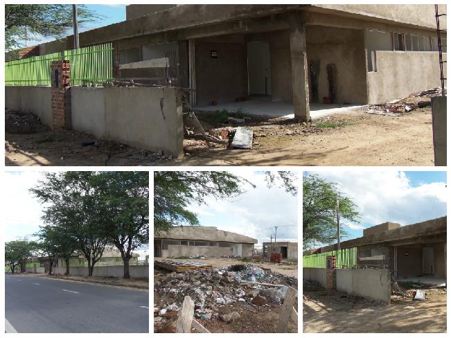 Fotos mostram obra da segunda UPA de Campina Grande totalmente abandonada
