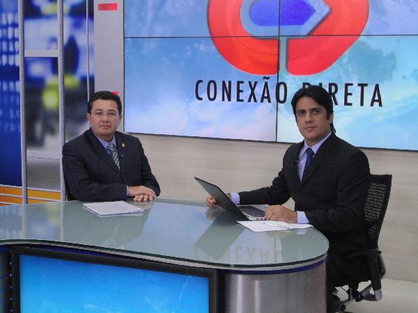 Senador Vital do Rgo, em entrevista ao jornalista Luis Torres