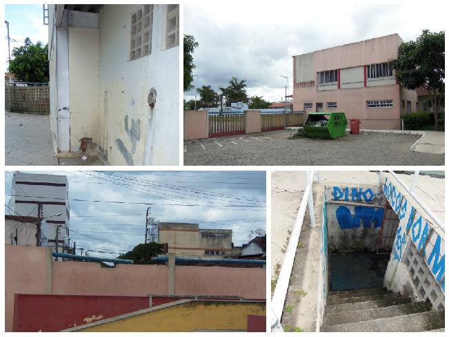 Vila Olímpica Plínio Lemos de Campina Grande totalmente abandonada