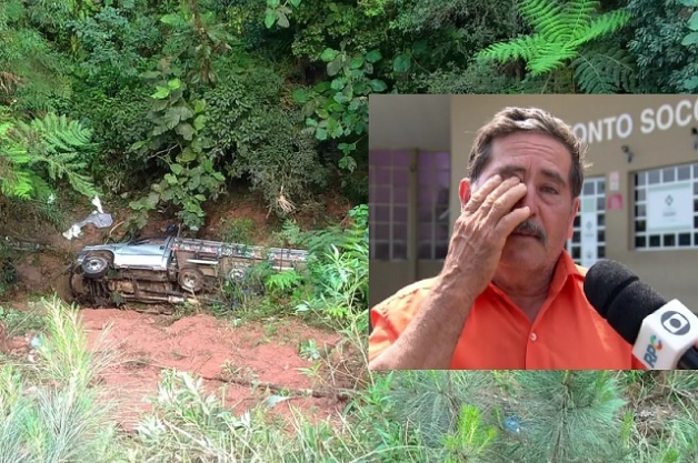 Dono de caminhonete que caiu de ribanceira diz que 